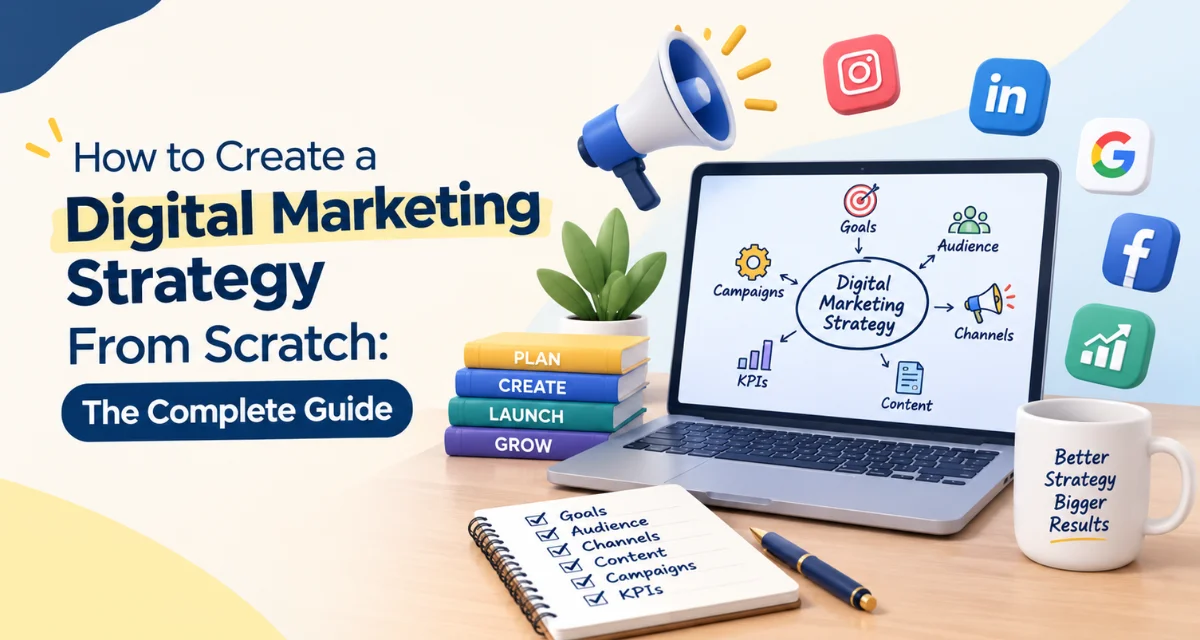How to Create a Digital Marketing Strategy From Scratch The Complete Guide